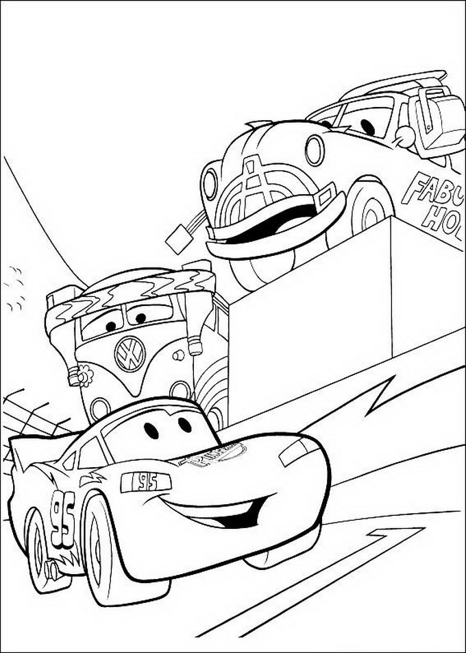 Kids-n-fun.com | 84 coloring pages of Cars (Pixar)